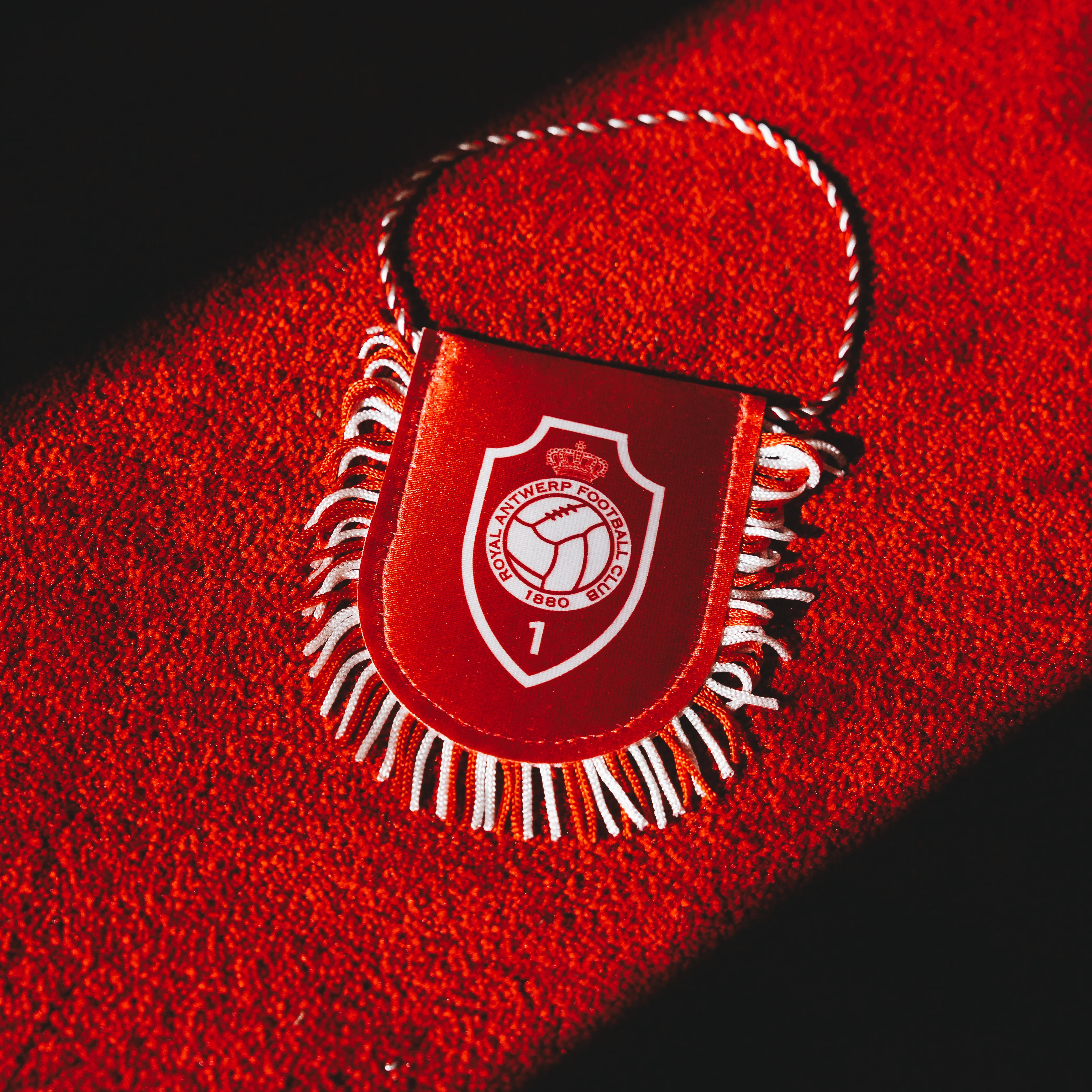 Mini vaandel RAFC met logo - Image 3