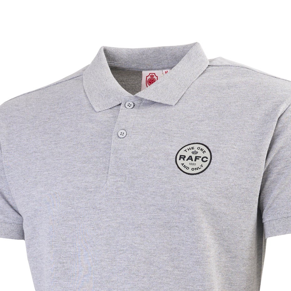 Royal Antwerp FC 'RAFC' Badge Polo Grijs - Image 5