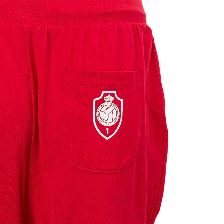 Royal Antwerp Pyjama rood-grijs met logo - Image 6