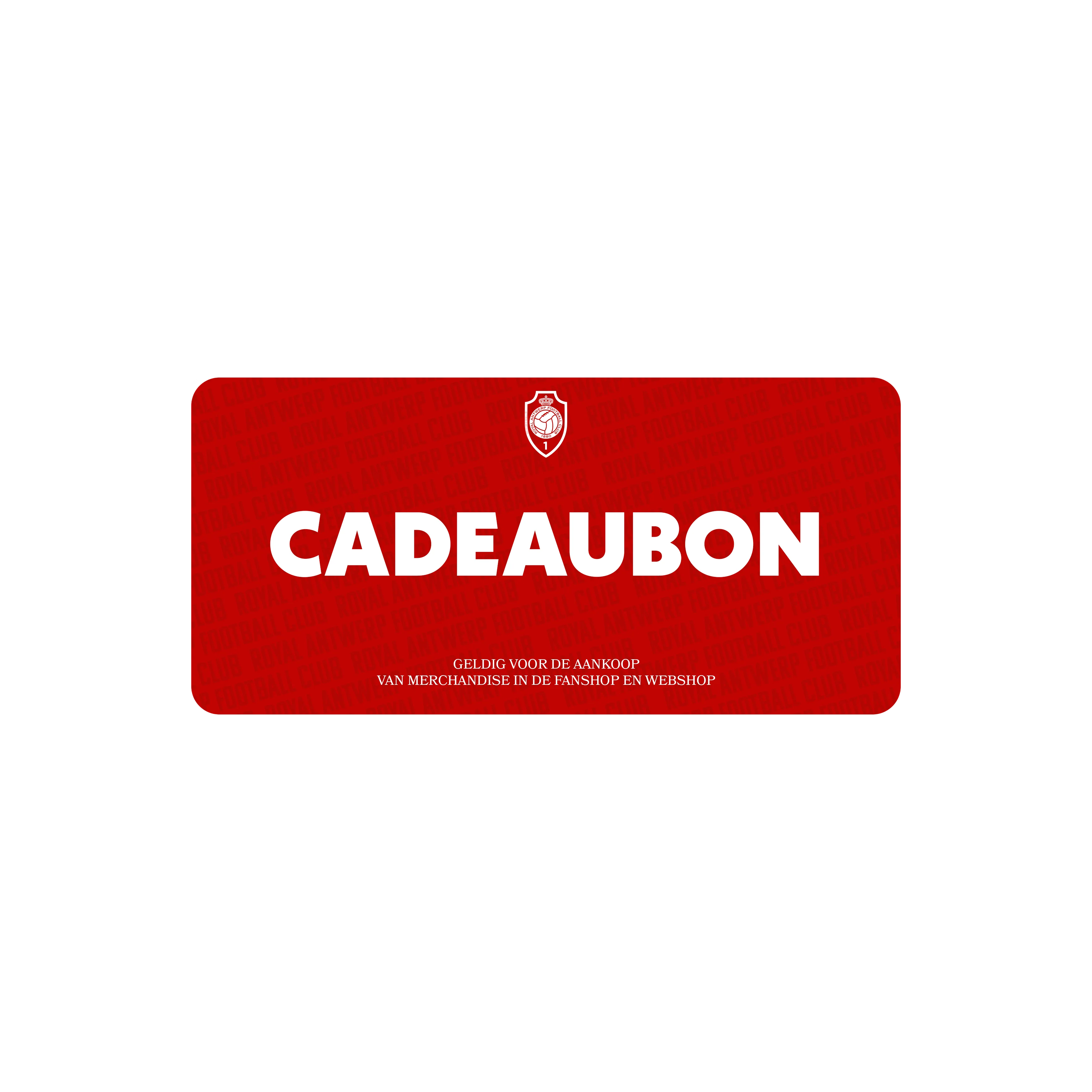 Royal Antwerp FC Cadeaubon Fanshop