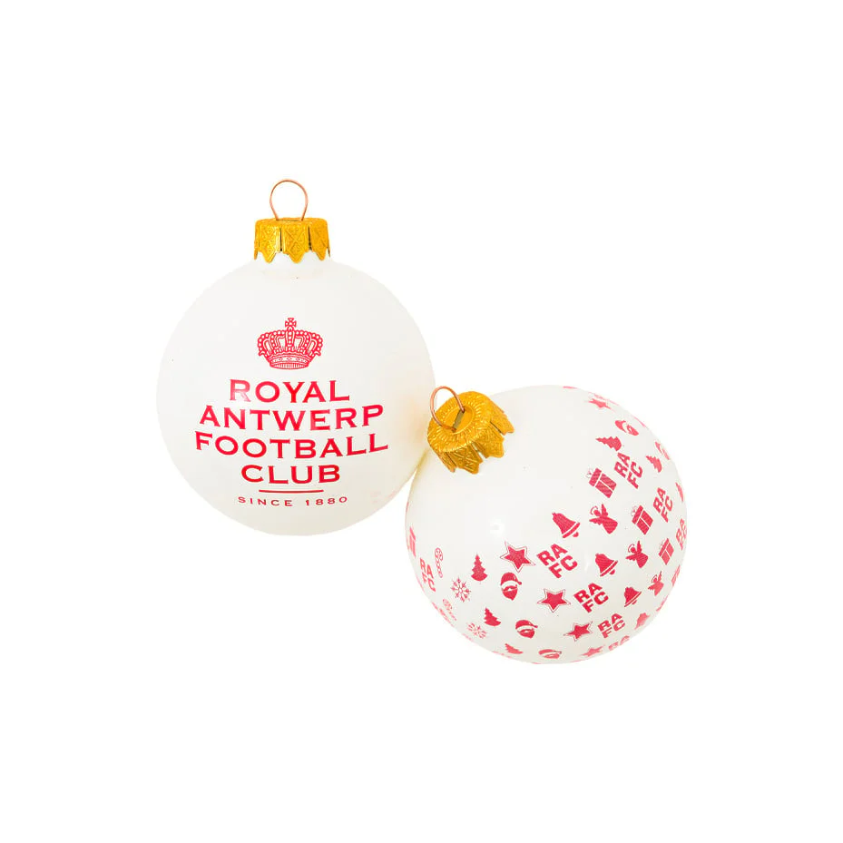 Royal Antwerp Kerstballenset (x4) - Image 3