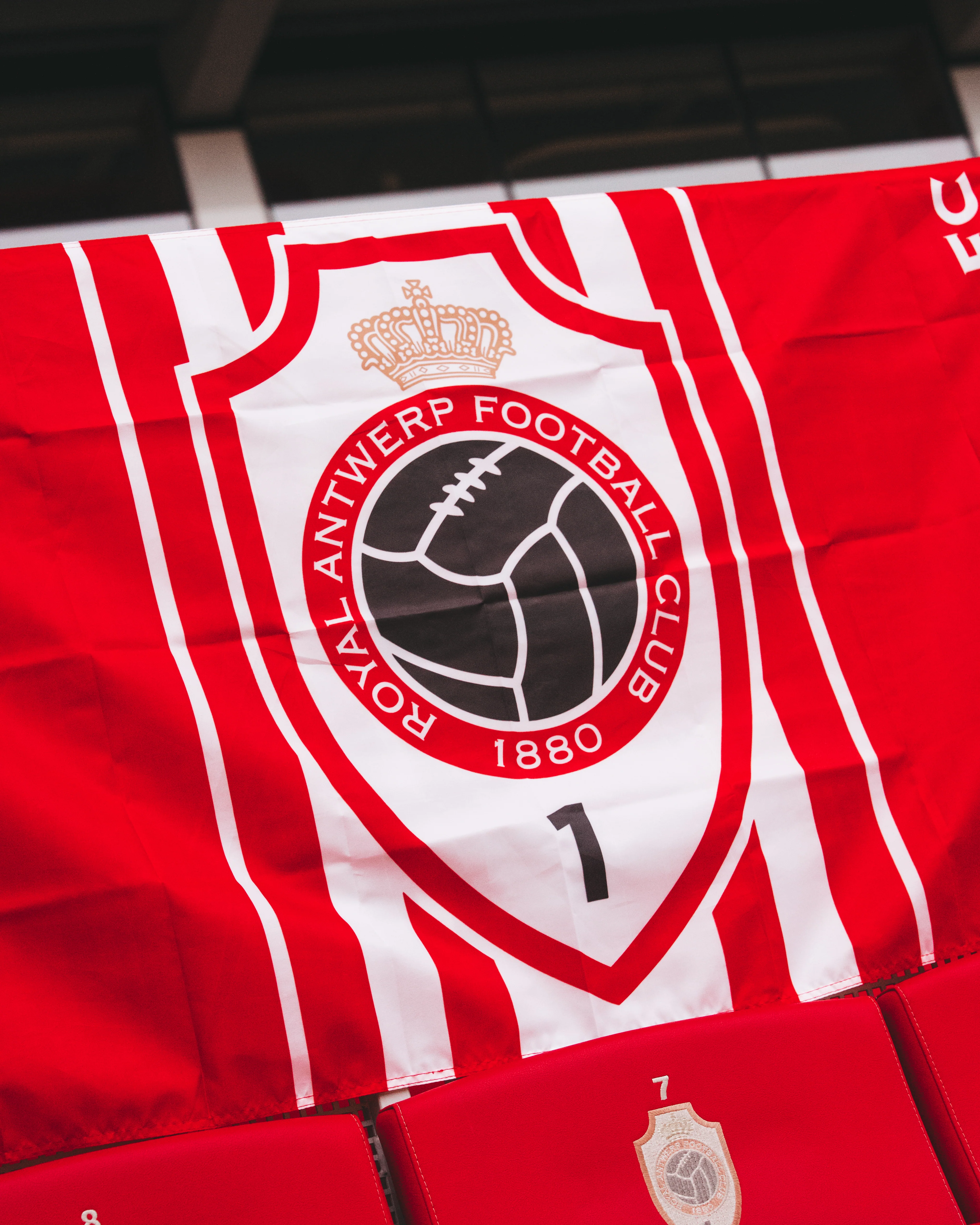 RAFC vlag met logo - Image 4