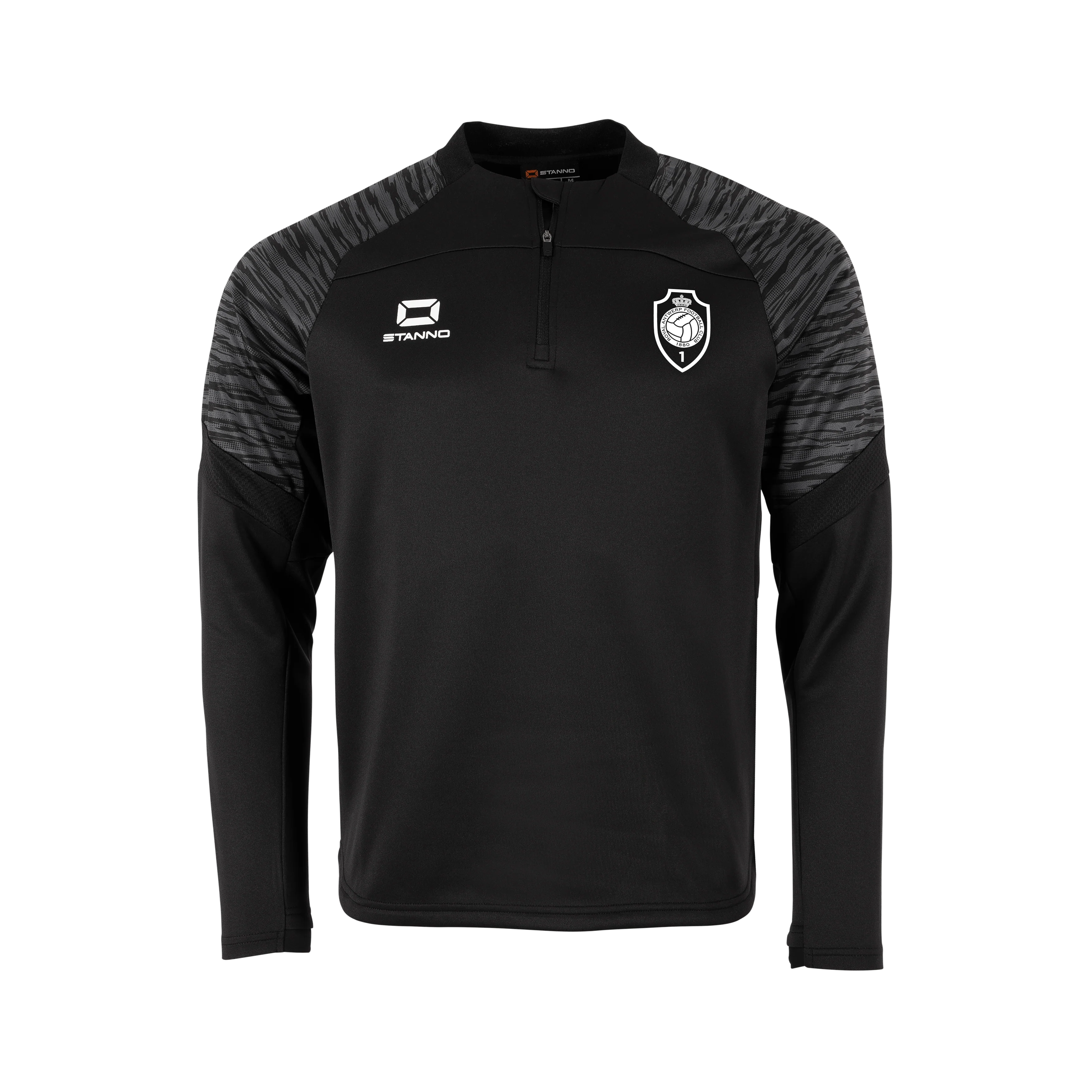 Royal Antwerp FC Quarter Zip Top Zwart - Junior - Image 4