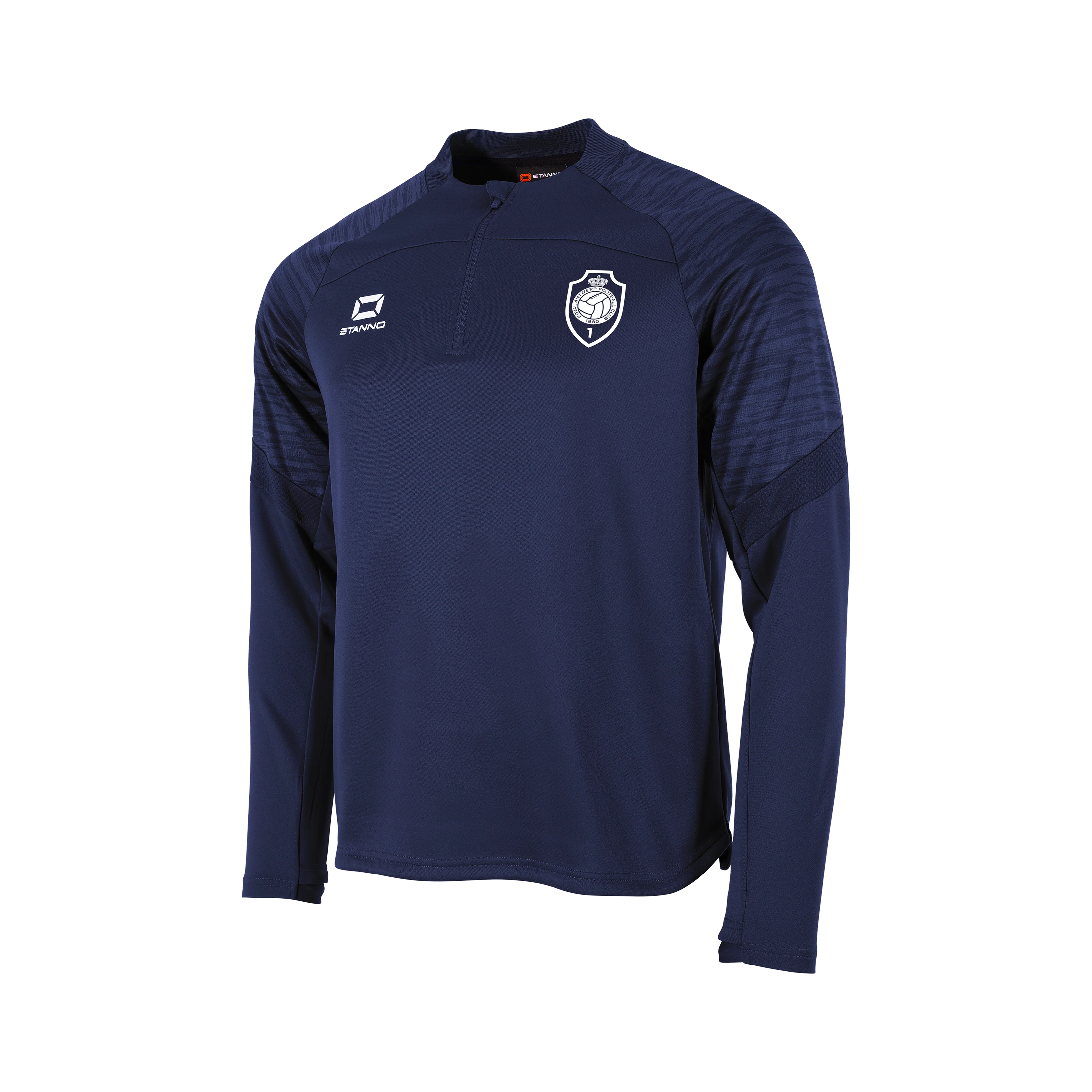 Royal Antwerp FC Quarter Zip Top Navy - Image 4