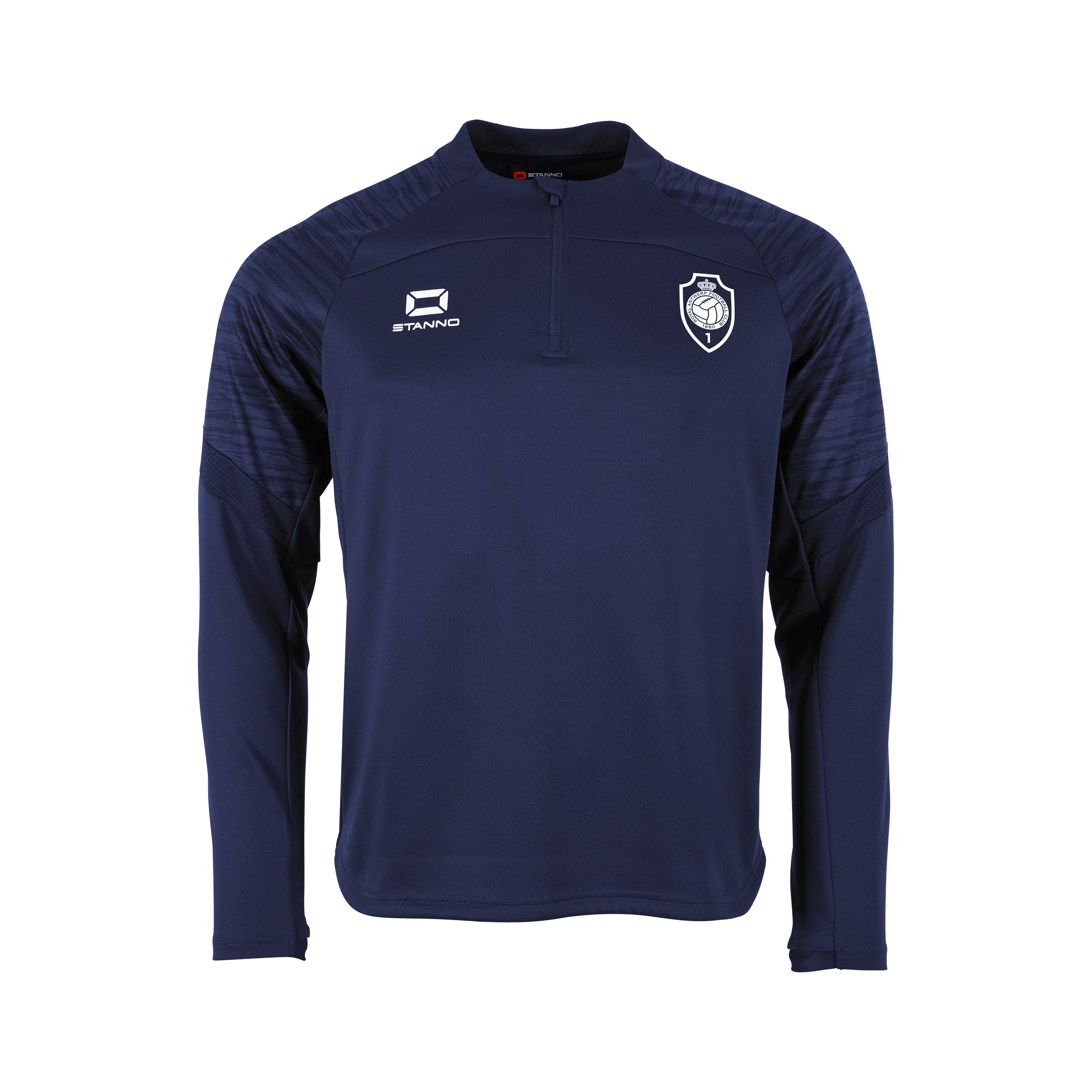 Royal Antwerp FC Quarter Zip Top Navy - Image 5
