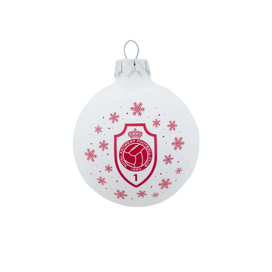 RAFC Kerstballen set sneeuwvlokjes - Image 4