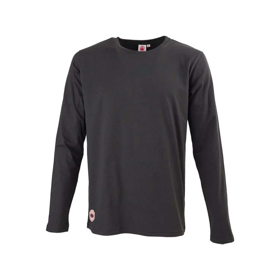 Royal Antwerp T-shirt Long Sleeve Rugprint - Antracite - Image 3