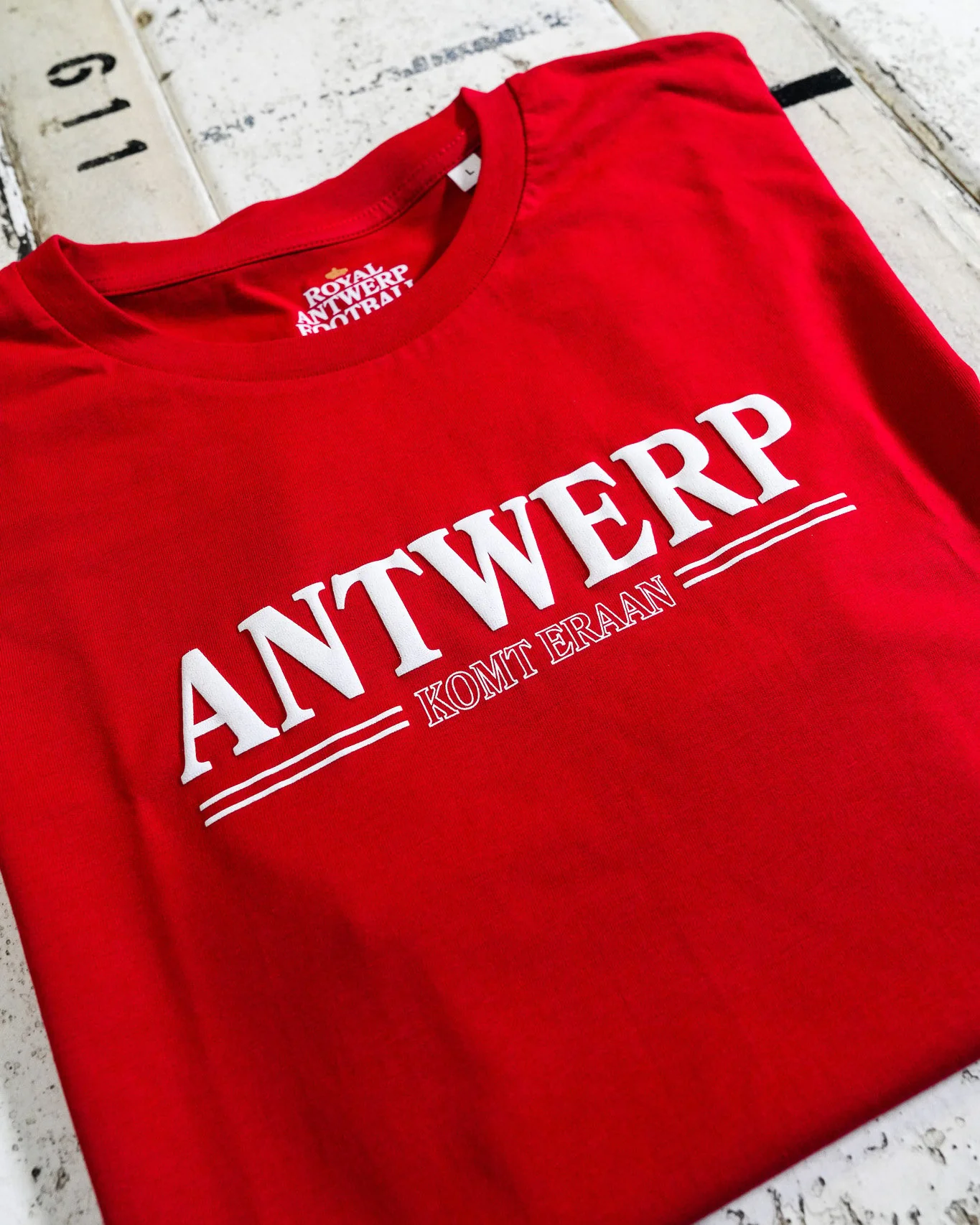 Royal Antwerp FC 'Antwerp Komt Eraan' T-shirt Rood - Image 4
