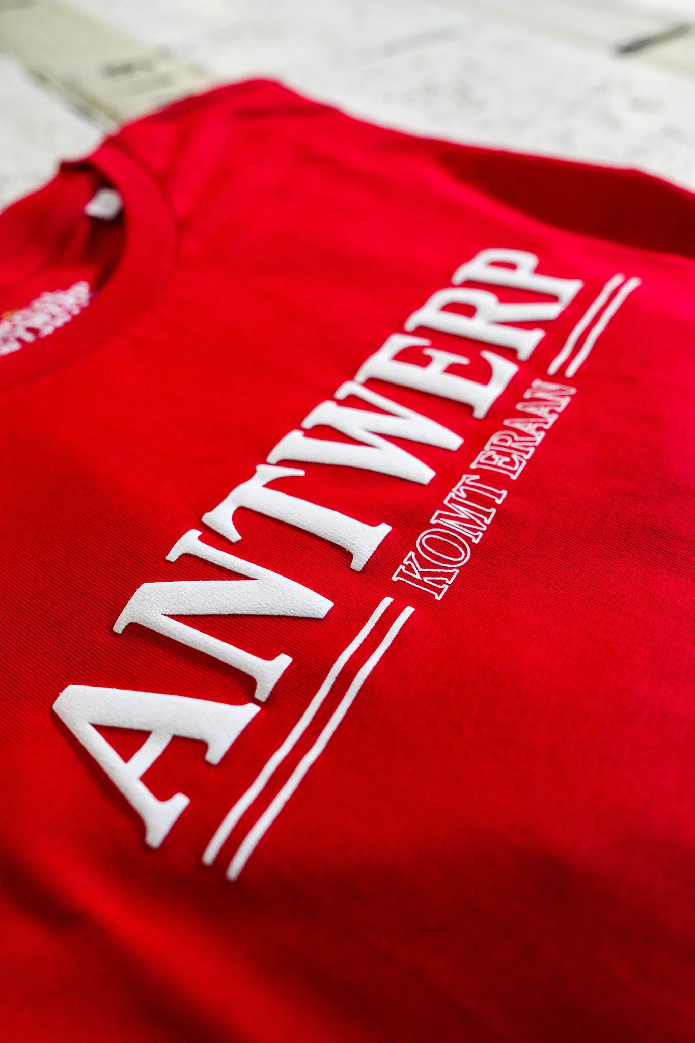 Royal Antwerp FC 'Antwerp Komt Eraan' T-shirt Rood - Junior