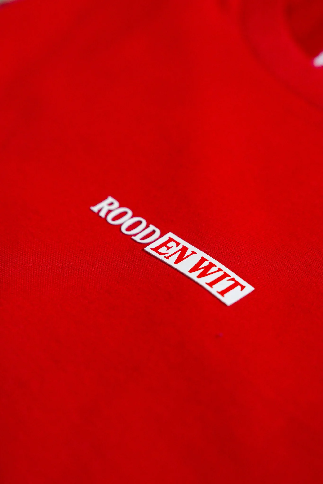 Royal Antwerp T-shirt Rood - Rood en wit