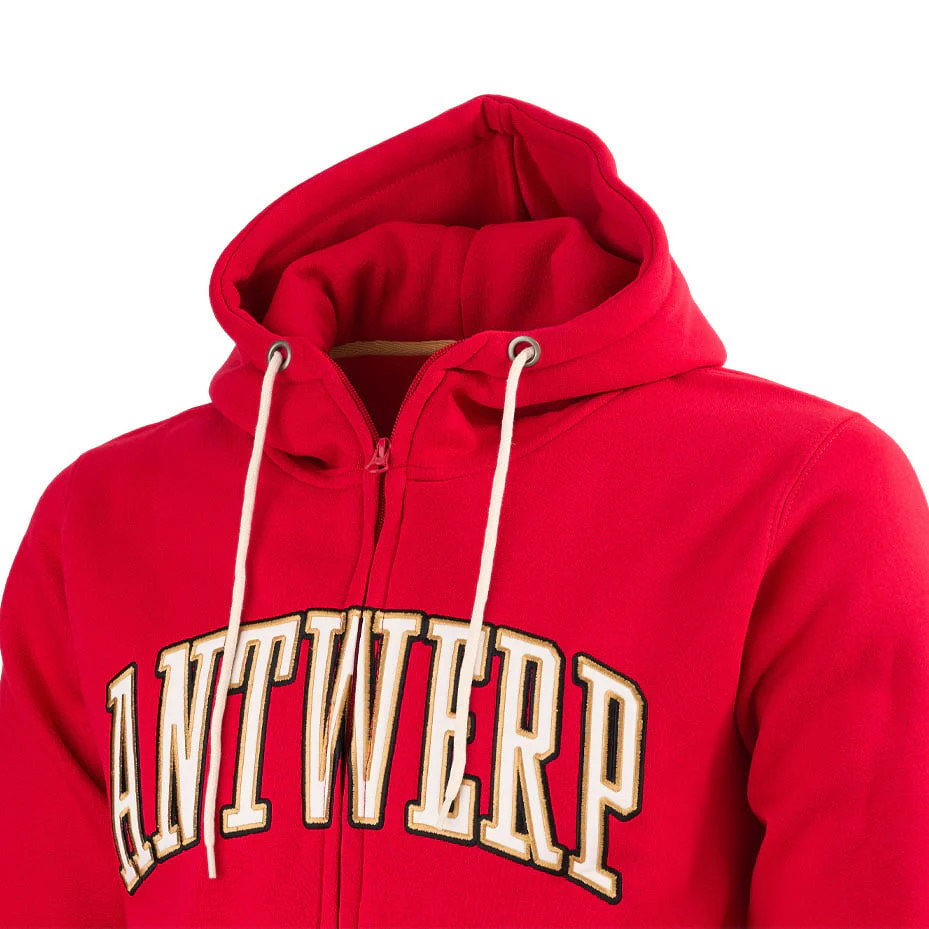 Royal Antwerp FC 'Antwerp' Zipped Hoodie Rood - Junior - Image 6